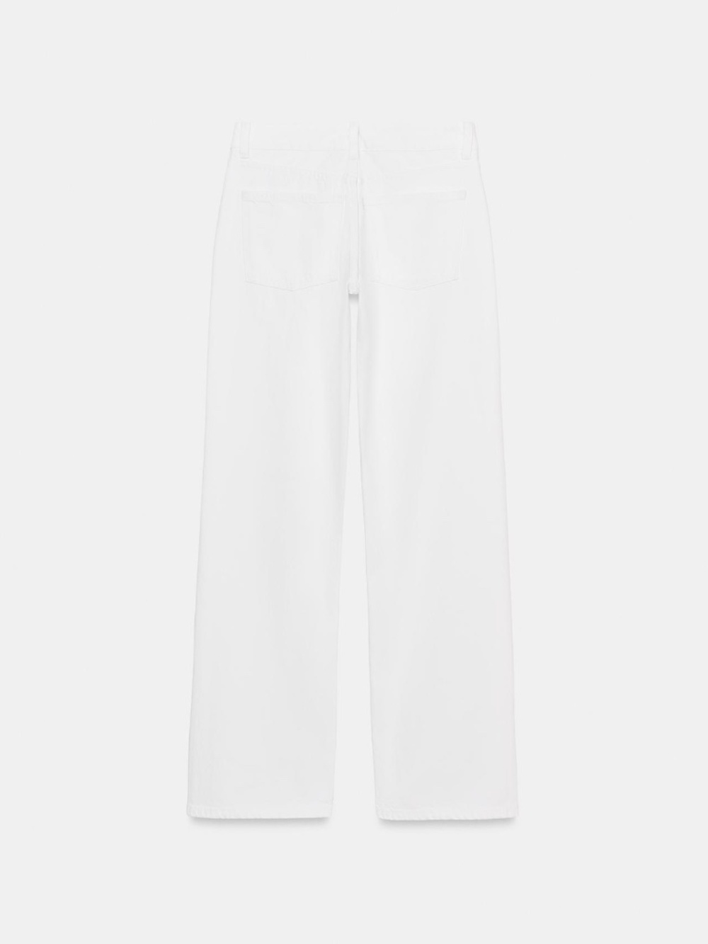 NWOT Zara TRF LOW RISE WIDE LEG JEANS Size 0/25 (fits like a 2/26) 100% cotton - Picture 7 of 8